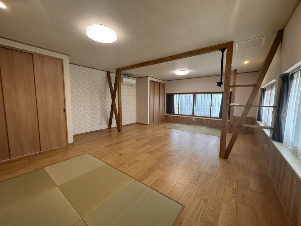 画像: 離れ2階の和室を、安心してくつろげる寝室へ